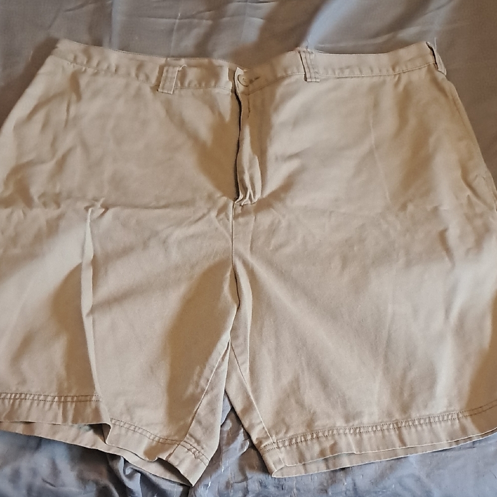 Old Navy Tan Flat Front Shorts